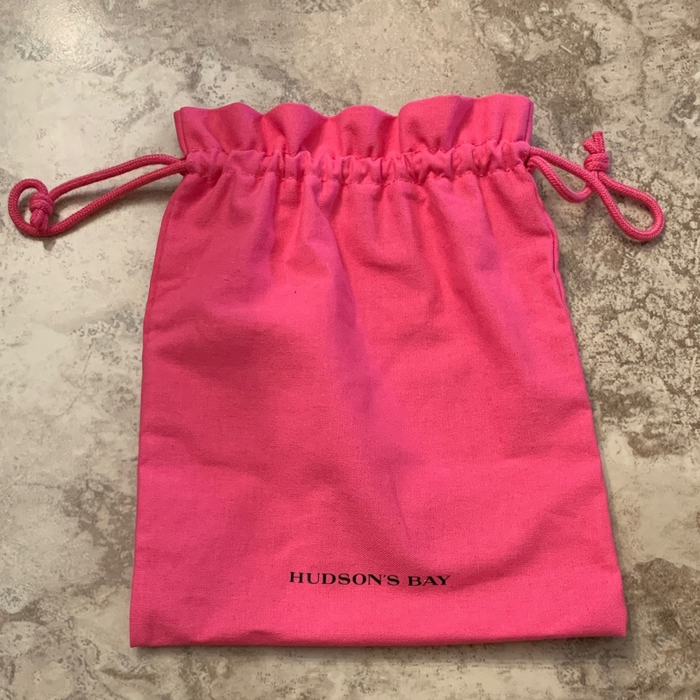 Hudson Bay cloth satchel bag La Baie D’Hudson Pink